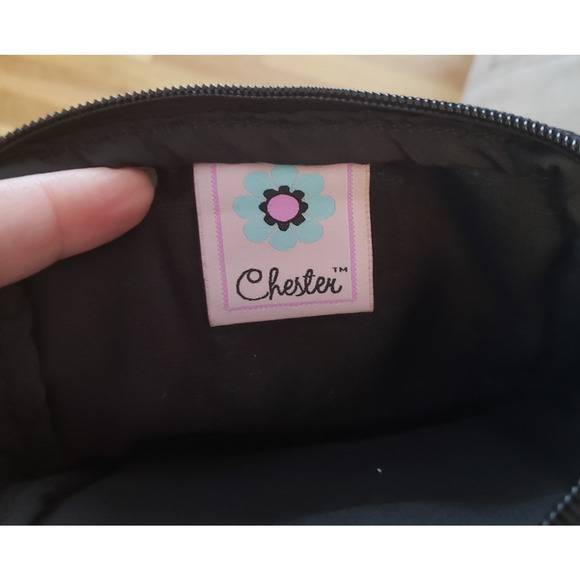 Chester Wristlet Wallet Floral Print Zip Around ID Window Strap Purse - Picture 6 of 6